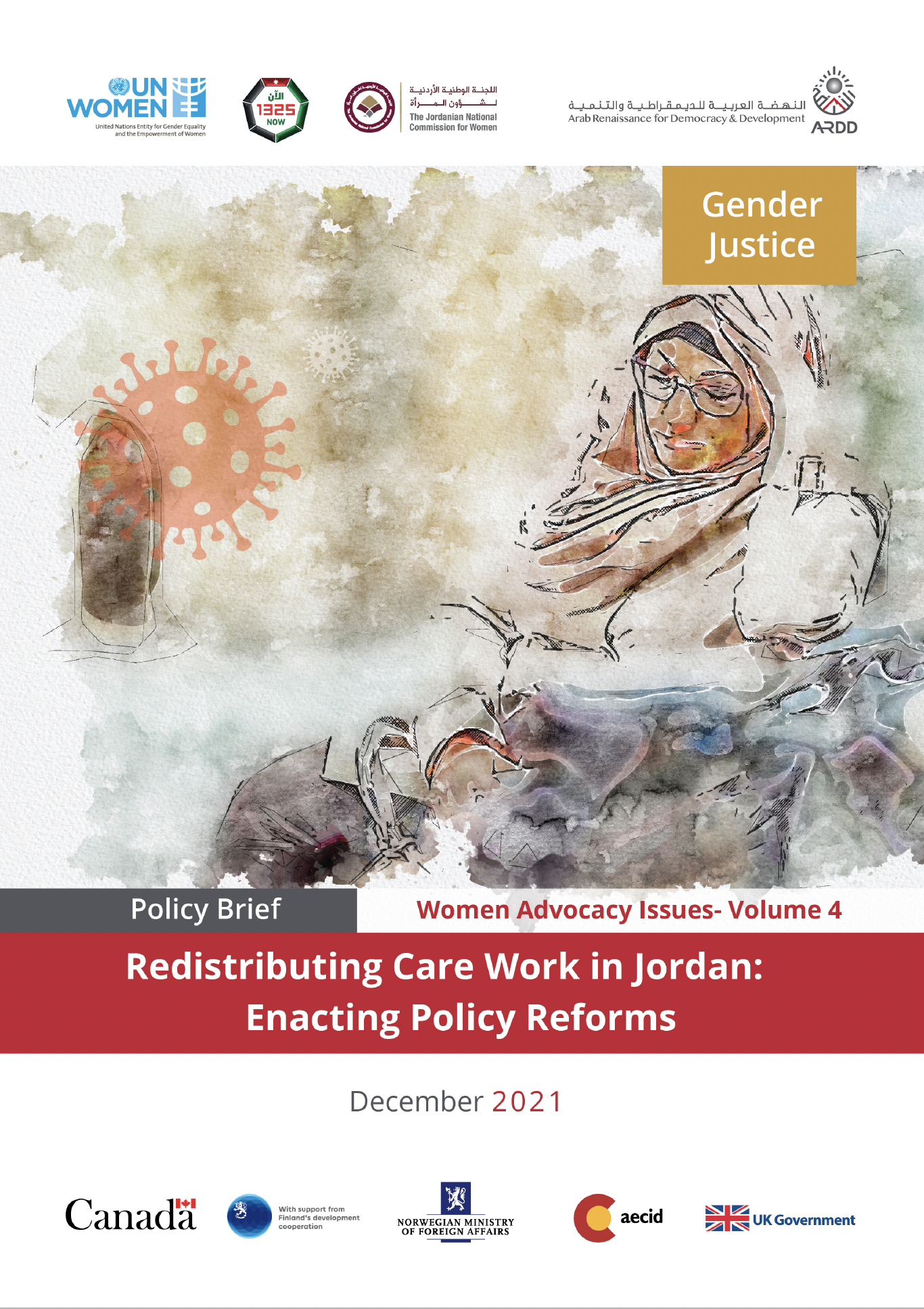 Redistributing Care Work in Jordan - Enacting Policy Reforms