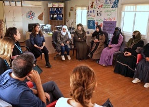 Nokia Visits UN Women's Oasis Centre in Azraq Camp
