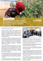 In Brief | Resilience and Empowerment of Vulnerable Women: The Future of Jordan’s Growth and Stability | April – June 2022