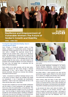 In Brief | Resilience and Empowerment of Vulnerable Women: The Future of Jordan’s Growth and Stability | April – June 2023