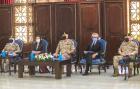 •   Colonel Maha Al Nasser, the Director of Military Women’s Affairs Department at Jordanian Armed Forces, H.E. Ms.  Bridget Brind, Ambassador of the United Kingdom to Jordan, Major General Yousef Huneiti, Chairman of the Joint Chiefs of Staff,  Jordan Ar